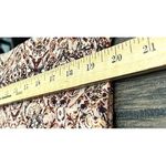 Xhilaration NWT‎ Boho Bell Sleeve Dress/Tunic L Beige Red Paisley Chiffon Earthy Romantic Photo 5