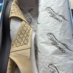 Easy Street  Women's Claudia Wedge Sandal Size 7.5 Sand/Gore Photo 9