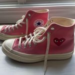 Converse x PLAY Comme des Garçons pink Size 9 Photo 0