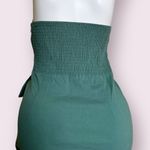 Blue Blush Womens  Las Angeles V Wire Strapless Green wrap Mini summer dress‌ Photo 5