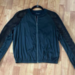 SheIn Black Athletic Mesh Jacket Photo 0