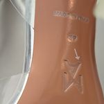 Amina Muaddi New  Begum Glass Heels Transparent Crystal Size 39 Photo 7