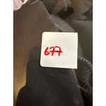 Gymshark Cropped Sweatshirt Black Long Sleeve Logo Gym Activewear Size S Photo 8