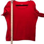 Charter Club ‎ Pima Christmas Top Red Large Photo 10