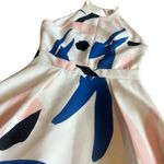 Elliatt Headway Abstract Print Scuba Skater Dress Mini Open Back Size Medium Photo 7