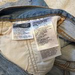 Levi's 501 Distressed High Rise Raw Hem Denim Shorts Photo 2