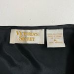 Victoria's Secret Vintage Nighty Body Suit Silky Plunge Covered Button Black Photo 9