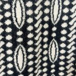 Anthropologie Moth Black and White Long sleeveless Cardigan size XS/S Photo 6