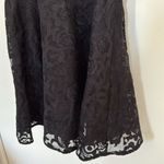 Windsor  Black Lace Overlay Romper Medium‎ Scallop Trim evening dress Photo 6