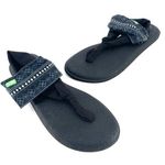 Sanuk Yoga Sling Aztec Printed Flip Flop Comfort Sandals Photo 0