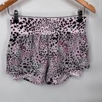 Fabletics  Olesia Athletic Shorts Womens S Gray Purple Spotted Orchid Polyester‎ Photo 2