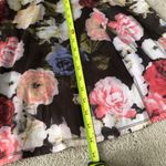 City Triangles Floral Taffeta Mermaid Prom Gown Dress with Strappy Bodice Size 11 Photo 4