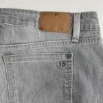 joe's jeans Chelsea in Chloe Gray Wash Cropped Straight Leg Jeans Size 30 Denim Photo 2