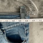 Brandy Melville Melville Jeans Women’s 24 Light Wash Distressed Button Fly Cotton Y2K Straight Photo 5