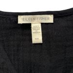 Eileen Fisher  Organic Cotton Gauze V-Neck Boxy Fit Calf Length Tunic Dress M Photo 10