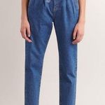 Garage  Paperbag Mom Jeans in 80s Acid Wash 9 Photo 0