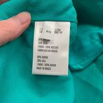 ViX Paula Hermanny Mirella Halter Top Womens Size Small Turquoise Blue Smocked Photo 3