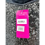 Commando  Black Sequined Stretch-Jersey High Waisted Leggings Size M Photo 3