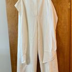 Milly Monroe Cady Pants Ecru Waist Tie Detail Lined Revolve NWT Size 0 MSRP $325 Photo 13