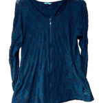 Nautica  Women's Lace Full Zip Long Sleeve Tunic Hoodie Size Small Photo 0