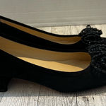 Sesto Meucci Pumps Flynn Black Suede Made in Italy Size 7.5N Photo 0