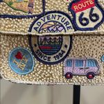 Handcrafted In India | Beaded World Traveler Shoulder Bag Tan Photo 5
