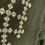 Apt. 9  Large Black Gauze Beach Coverup Lounge Summer Dress Embroidered Details Photo 4