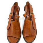 ROBERT CLERGERIE leather pen toe slingbacks, made in France, size 7B Photo 6