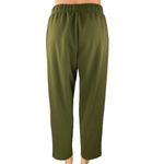 Ann Taylor  LOFT Women's Green Straight Wide Leg High Waist Trousers Dress PantsS Photo 2