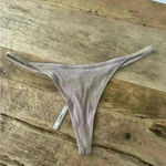 SKIMS Glitter Swim String Thong ~ Sienna ~ 4X ~ NWT! Photo 2