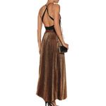 Alice + Olivia NWT Size Large Valentina Strappy Bodysuit in Black Photo 3