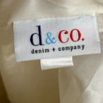 Denim & Co. Natural Straw Vacation Travel Summer Lined Beach Bag with Zipper Photo 9