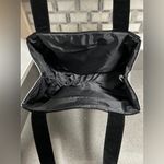 Jimmy Choo Parfums Black & Silver Glitter Tote Photo 5