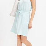 Lou & grey  Womens Medium Signaturesoft Lite Mint Crossover Back Pocket Dress NEW Photo 3