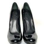Tory Burch Jude Patent Leather Heels Black Size 10 Stiletto Photo 2