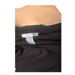 Design History  Womens size small zip-front vest top black sleeveless front zip Photo 6