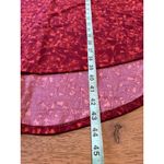 LuLaRoe Womens Size Medium Dress Red Floral Paisly Fit & Flare Loungewear Photo 2