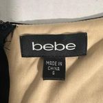 Bebe Black Mini Floral Lace Long Sleeve Fit & Flare Dress Womens Size Small Photo 3