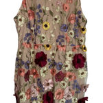 NWT New York & Company‎ Multicolor 3D Flower Dress Event Swiftie Summer Party Size XXL Photo 0