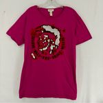 Diesel  Only The Brave Single Stitch Vintage T Shirt Women’s XL Pink Photo 0