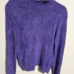 Aritzia  Wilfred Corteta Lightweight Mock Neck Sweater Purple- Size Medium Photo 6