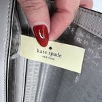 Kate Spade  Laurel Way Greer Crossbody Shoulder Bag Gray Leather Crossbody Strap Photo 12