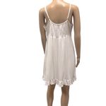 Cotton On White Tie Front Empire Waist Sleeveless Flowy Mini Dress Womens Large Photo 3