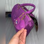Victoria's Secret Victoria’s Secret mini velvet felt satchel bag Photo 5