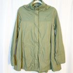 The North Face Flychute A-Line Jacket Moss Green Windwall Rain Outdoor Photo 1