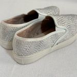 De Blossom Collection  Women's Silver Embellished Moccasins Photo 1