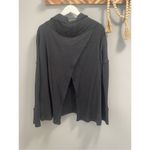 Free People NWOT Juicy black open back top size S Photo 5