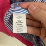 Talbots Flare Sleeve Tweed Open Front Jacket 18W Pink Photo 7