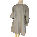 Diane Von Furstenberg  "MACKENZIE" WOOL BLEND REVERSIBLE TAUPE CARDI COAT (L) Photo 4