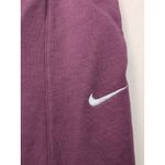 Nike  Essentials Women's Shorts High Rise Fleece Inseam 6 In DM6123-100 Purple XS Photo 3